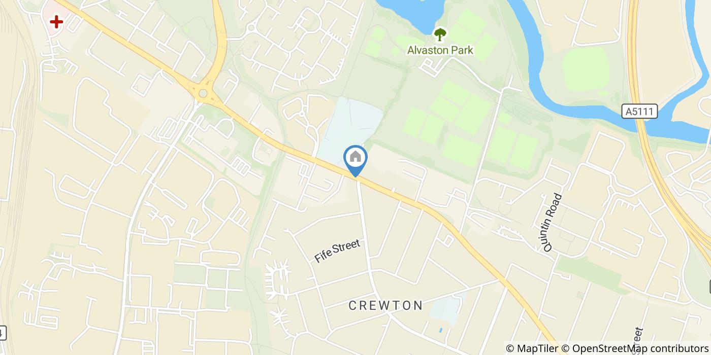 1 Bed Flat, London Road, DE24