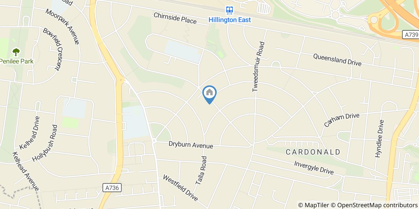 3 Bed Flat, Gladsmuir Road, G52