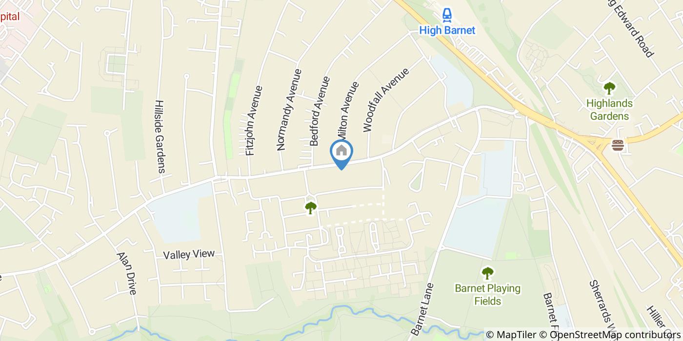 4 Bed End Terrace, Mays Lane, EN5