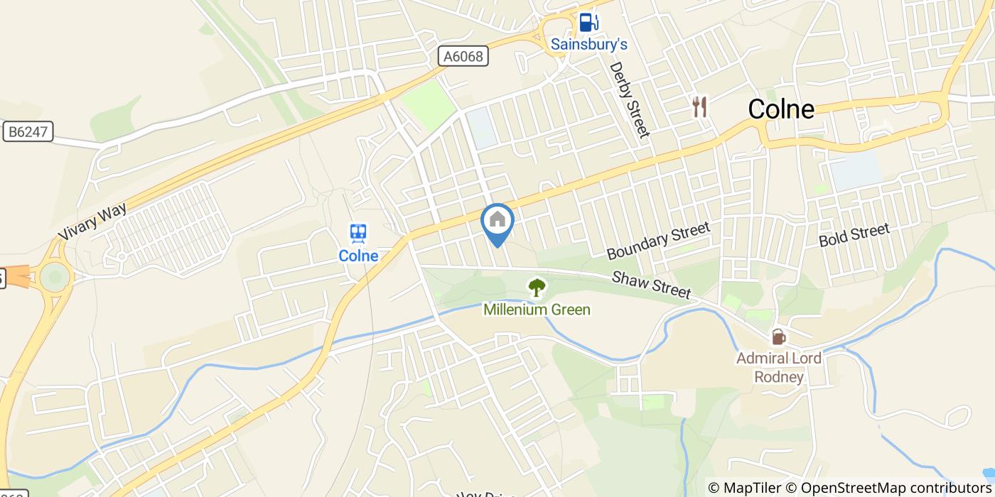 3 Bed Terraced House, Sutherland Street, BB8