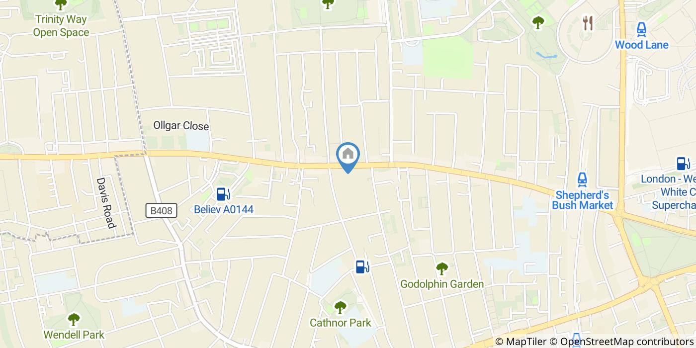 2 Bed Flat, Uxbridge Road, W12
