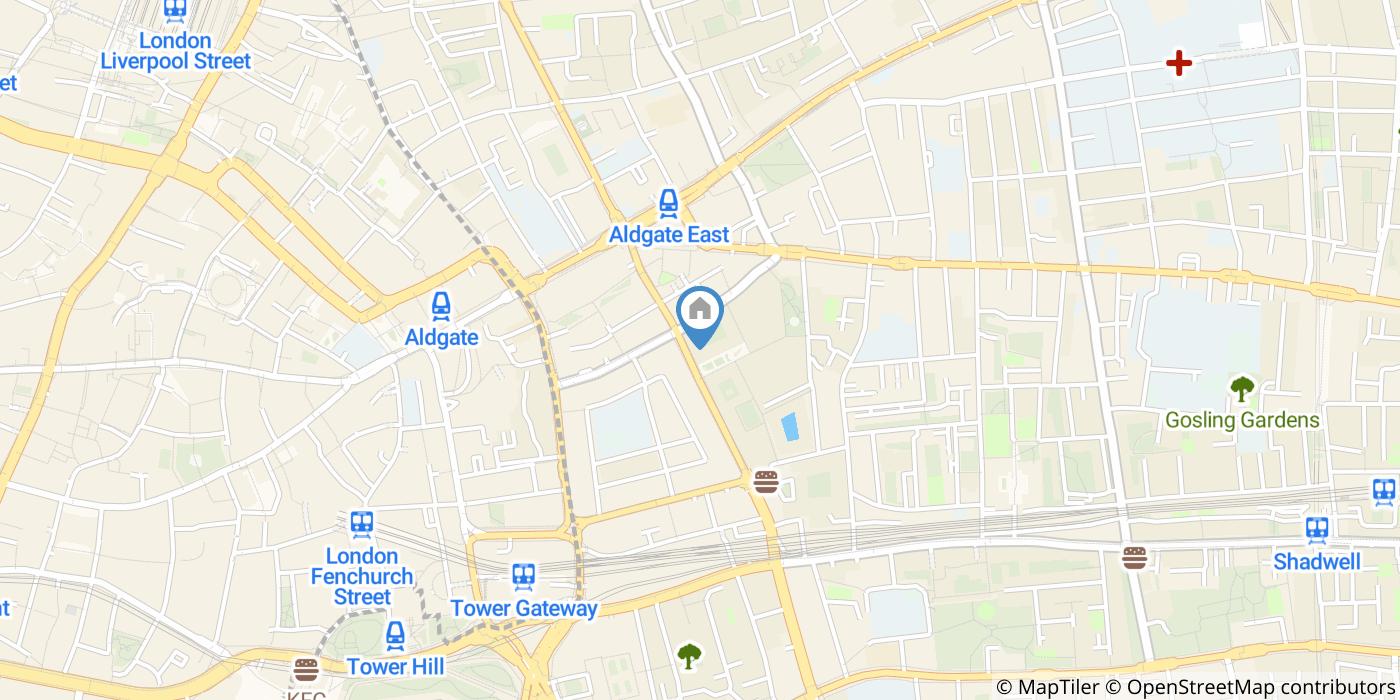 Studio Flat, Cashmere House, E1