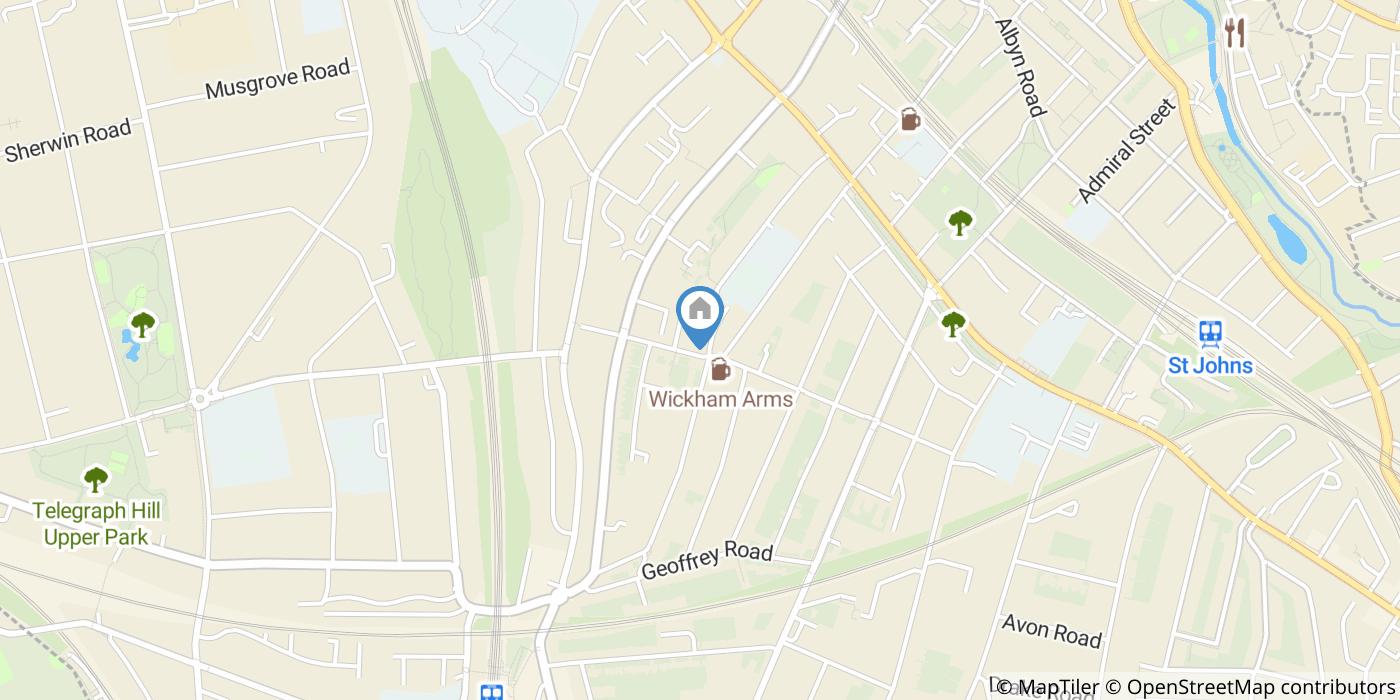 1 Bed Flat, Upper Brockley Rd, SE14