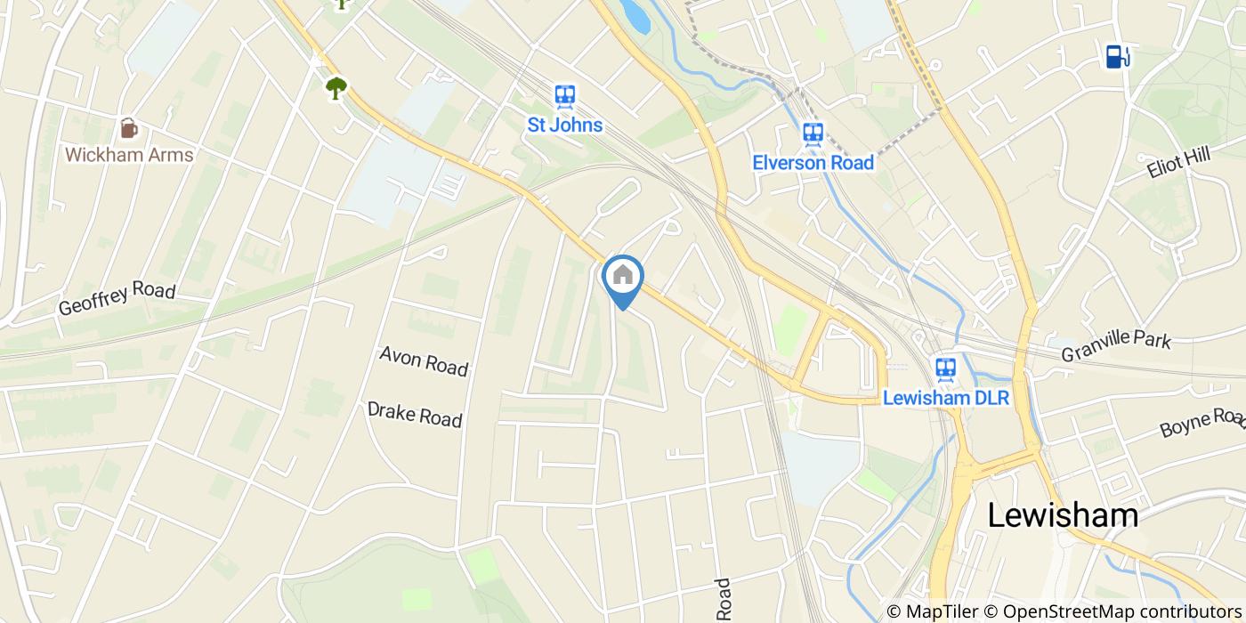Studio Flat, Halesworth Rd, SE13