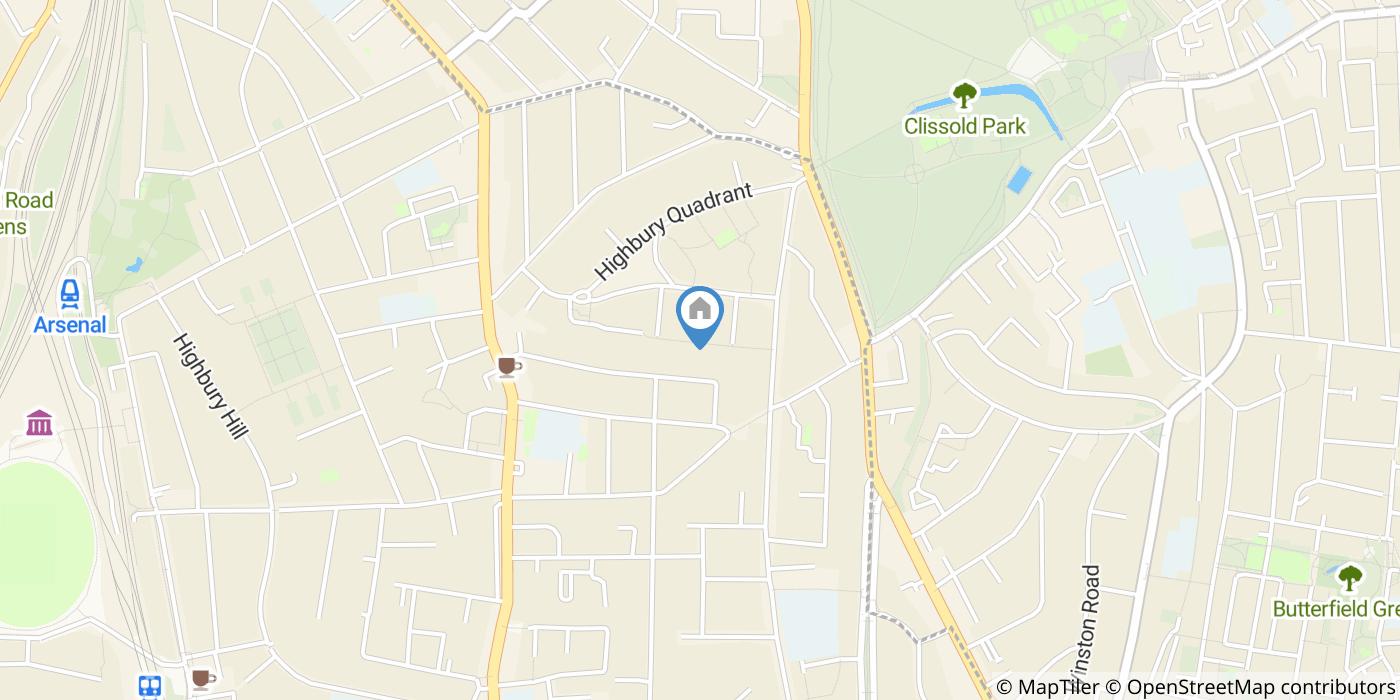 5 Bed Flat, Birchmore Walk, N5