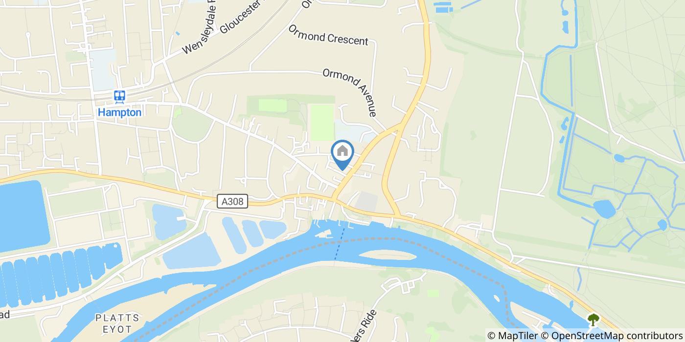 1 Bed Flat, Mount Mews, TW12