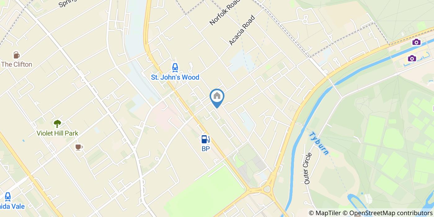 Studio Flat, Cochrane Mews, NW8