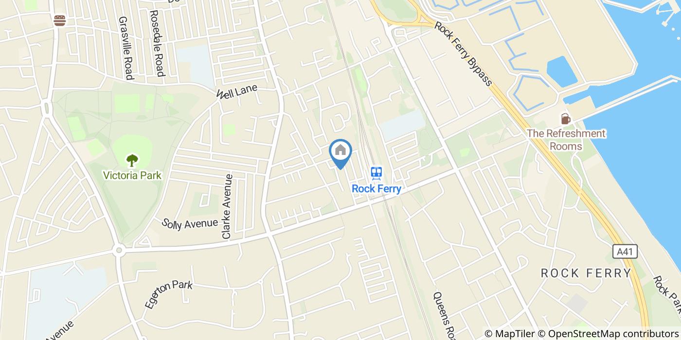 2 Bed Terraced House, Wycliffe Street, CH42