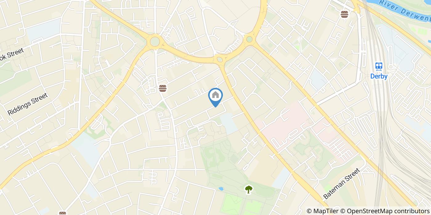 1 Bed Flat, Hartington Street, DE23