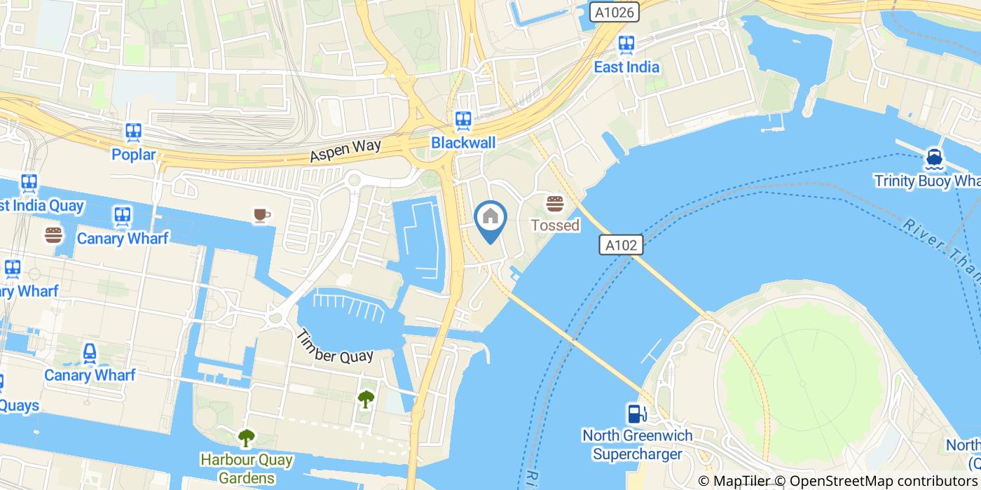 2 Bed Flat, Corona Building, E14