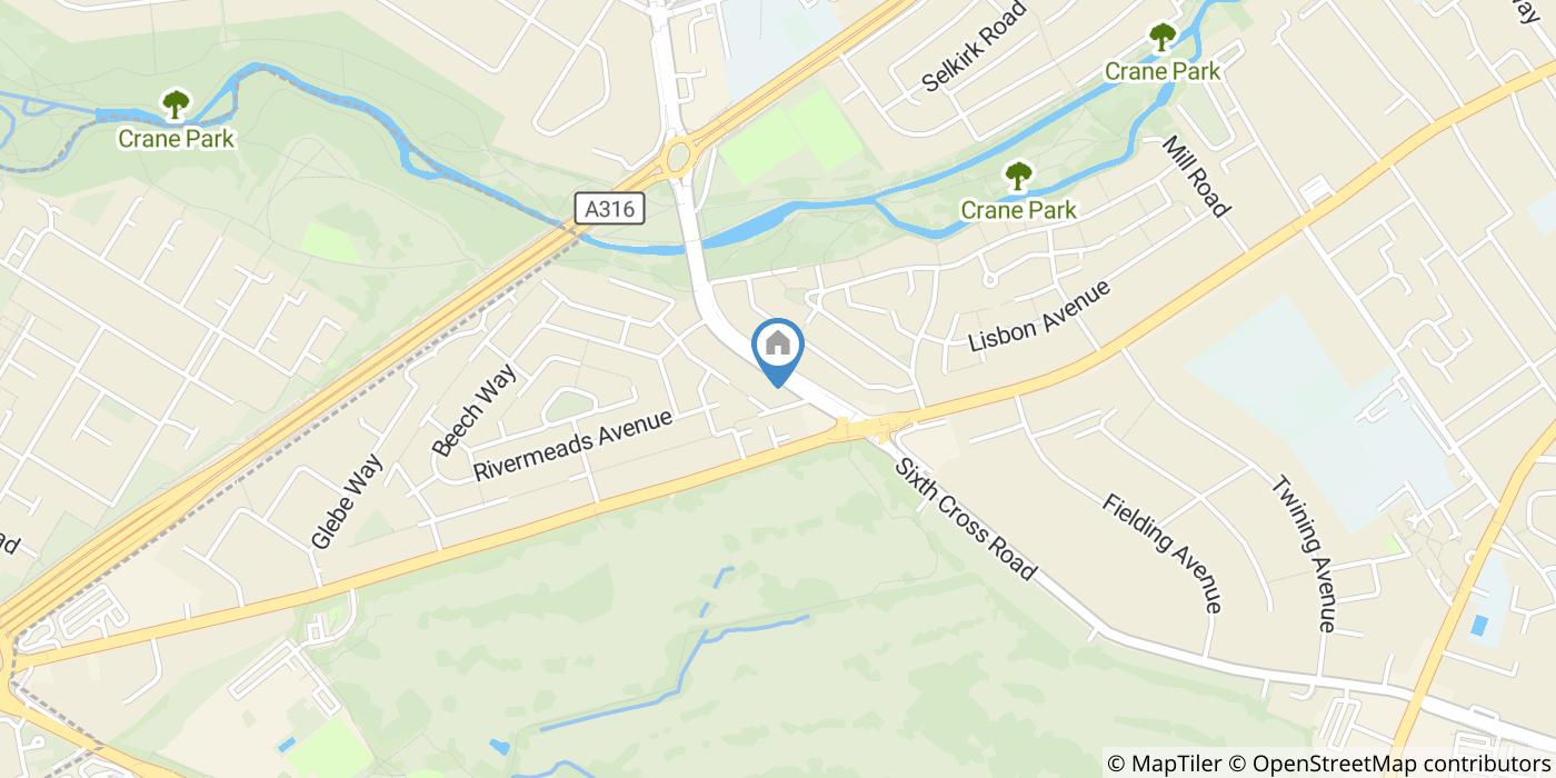 Room in a Shared House, Hospital Bridge Road, TW2