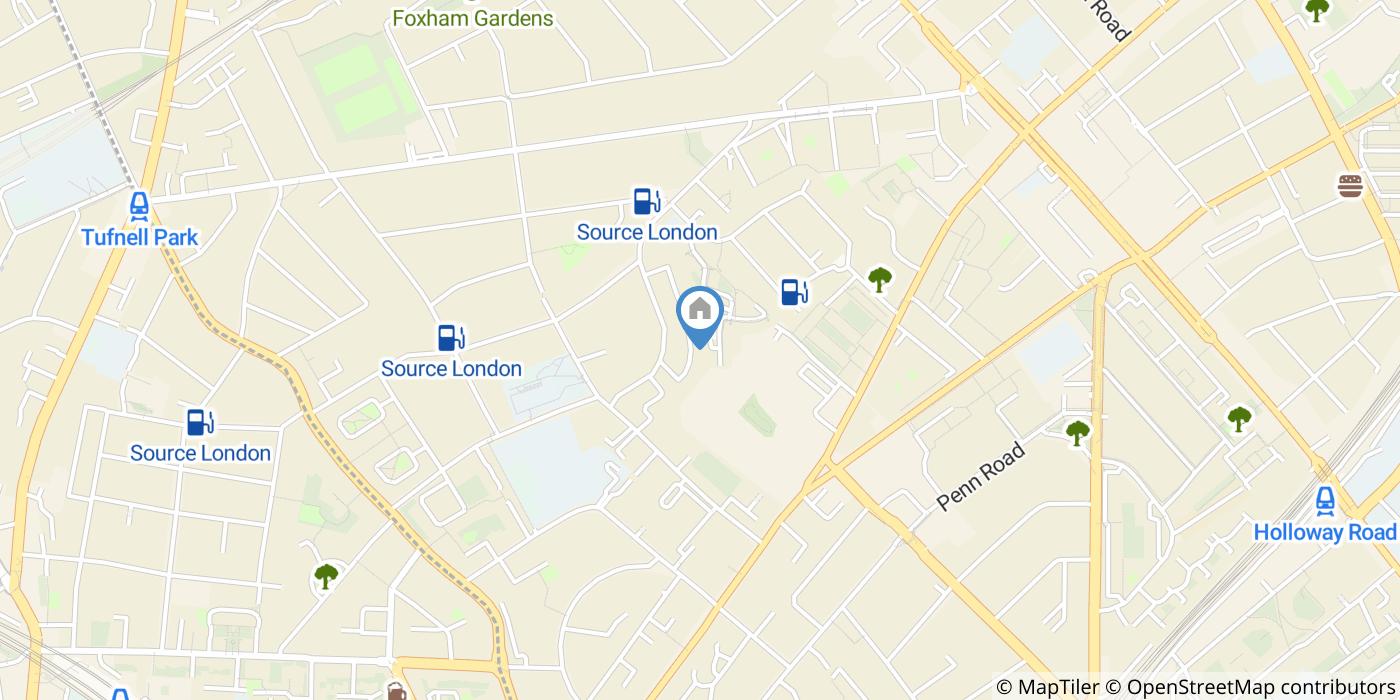 Room in a Shared Flat, Carleton Road, N7