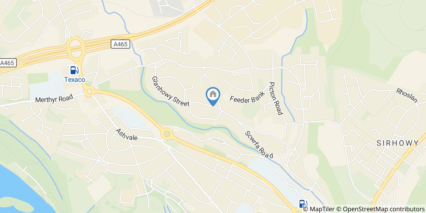 2 Bed Terraced House, Glanhowy Street, NP22