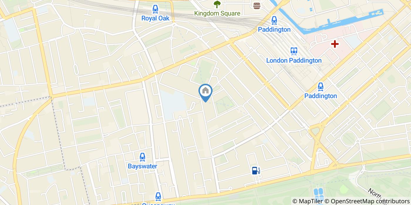 Studio Flat, Leinster Gardens, W2