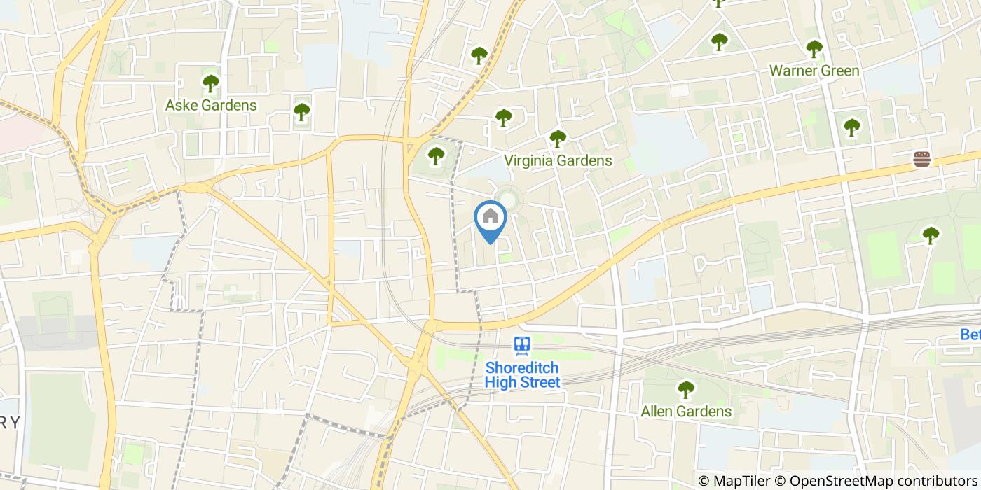 Room in a Shared Flat, Laleham House, E2