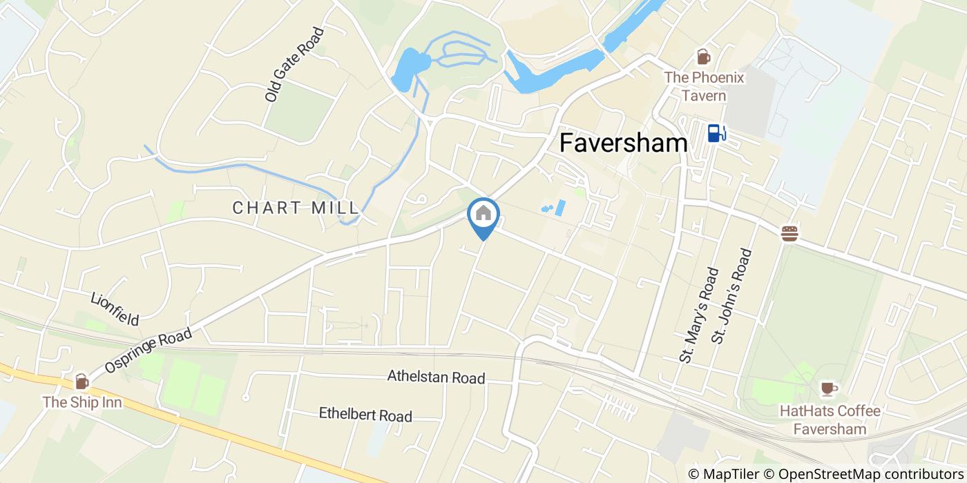 2 Bed Flat, Saxon House, ME13