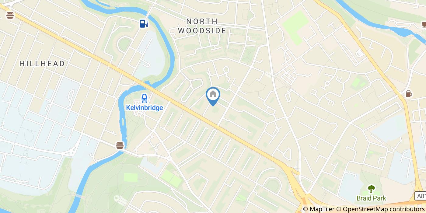 3 Bed Flat, Holyrood Crescent, G20