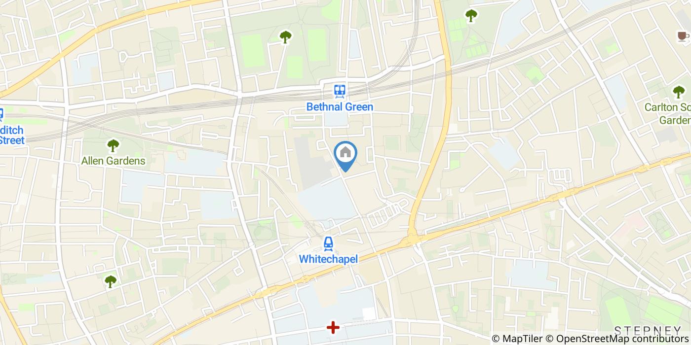 Studio Flat, Brady Street, E1