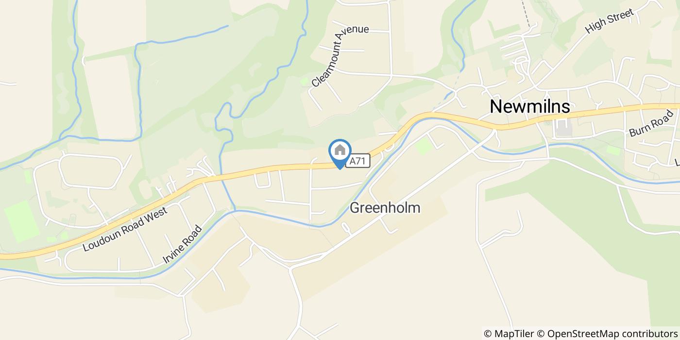 1 Bed Flat, Loudoun Road, KA16