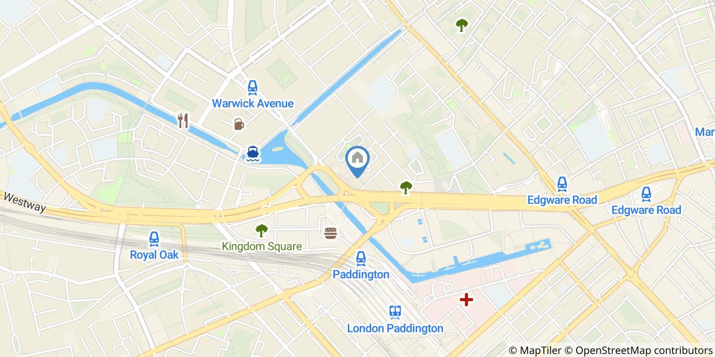 Room in a Shared Flat, John Aird Court, W2