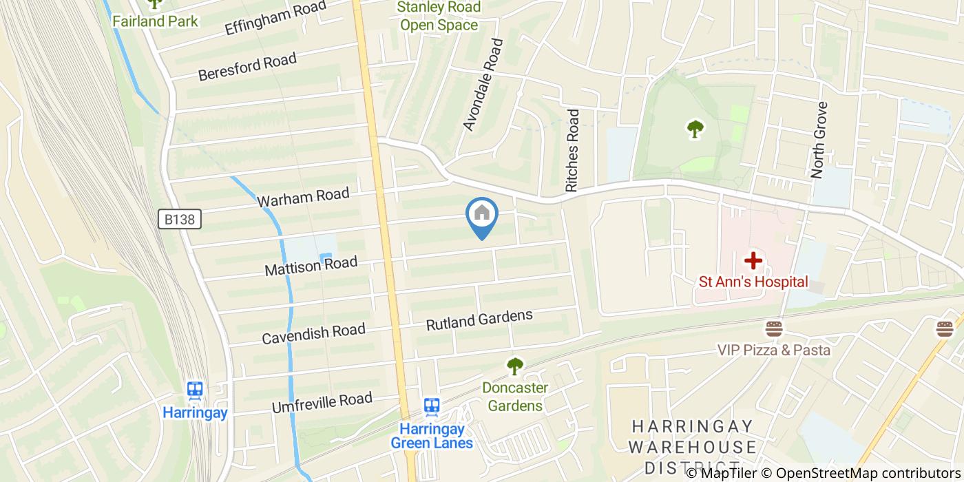 Room in a Shared House, Chesterfield Gardens, N4