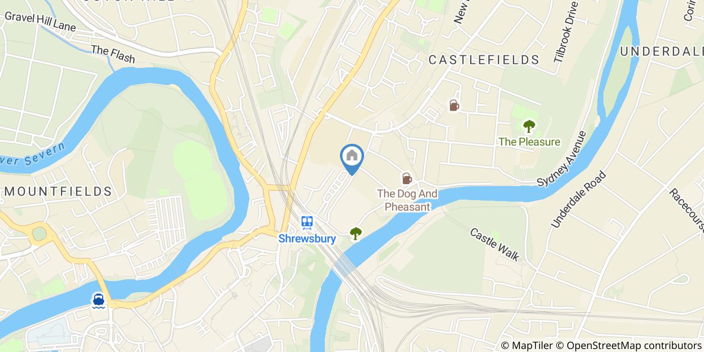 2 Bed Flat, Lancasterian Court, SY1