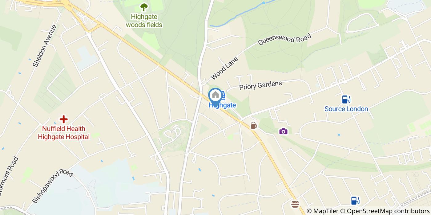 Studio Flat, Archway Road, N6