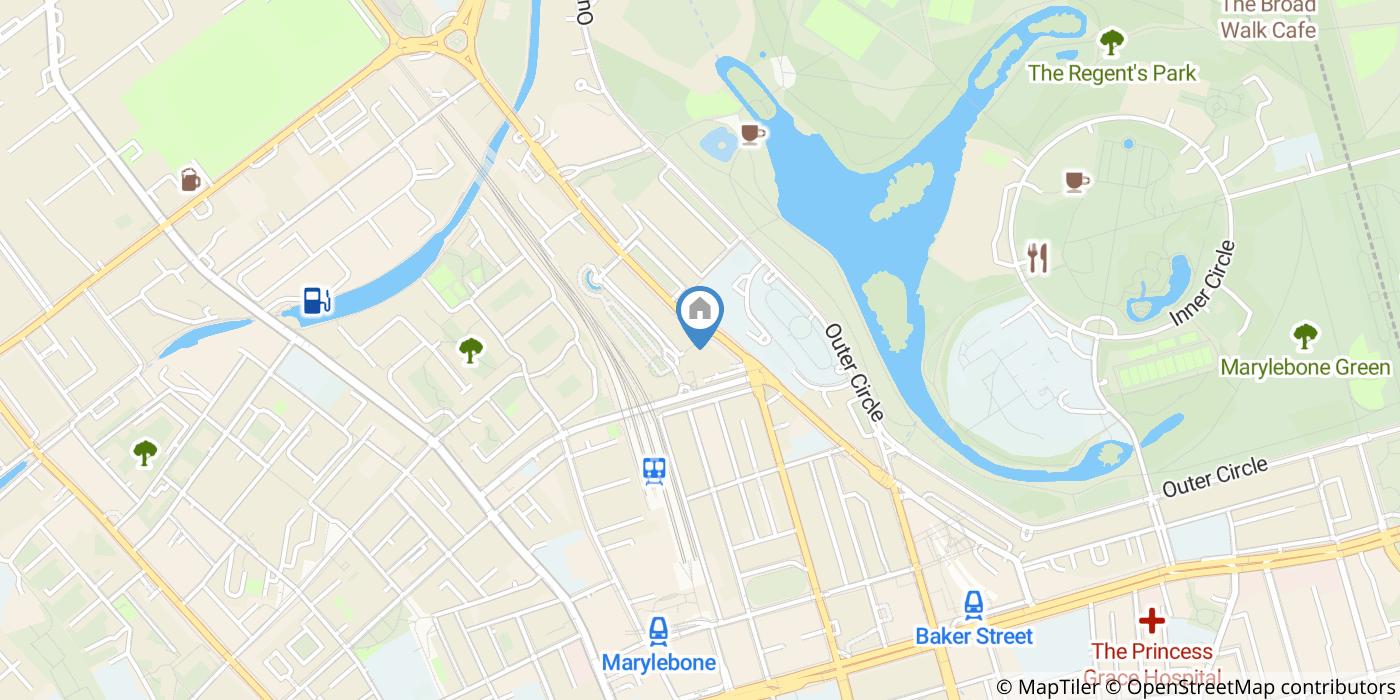 1 Bed Flat, Rossmore Court, NW1