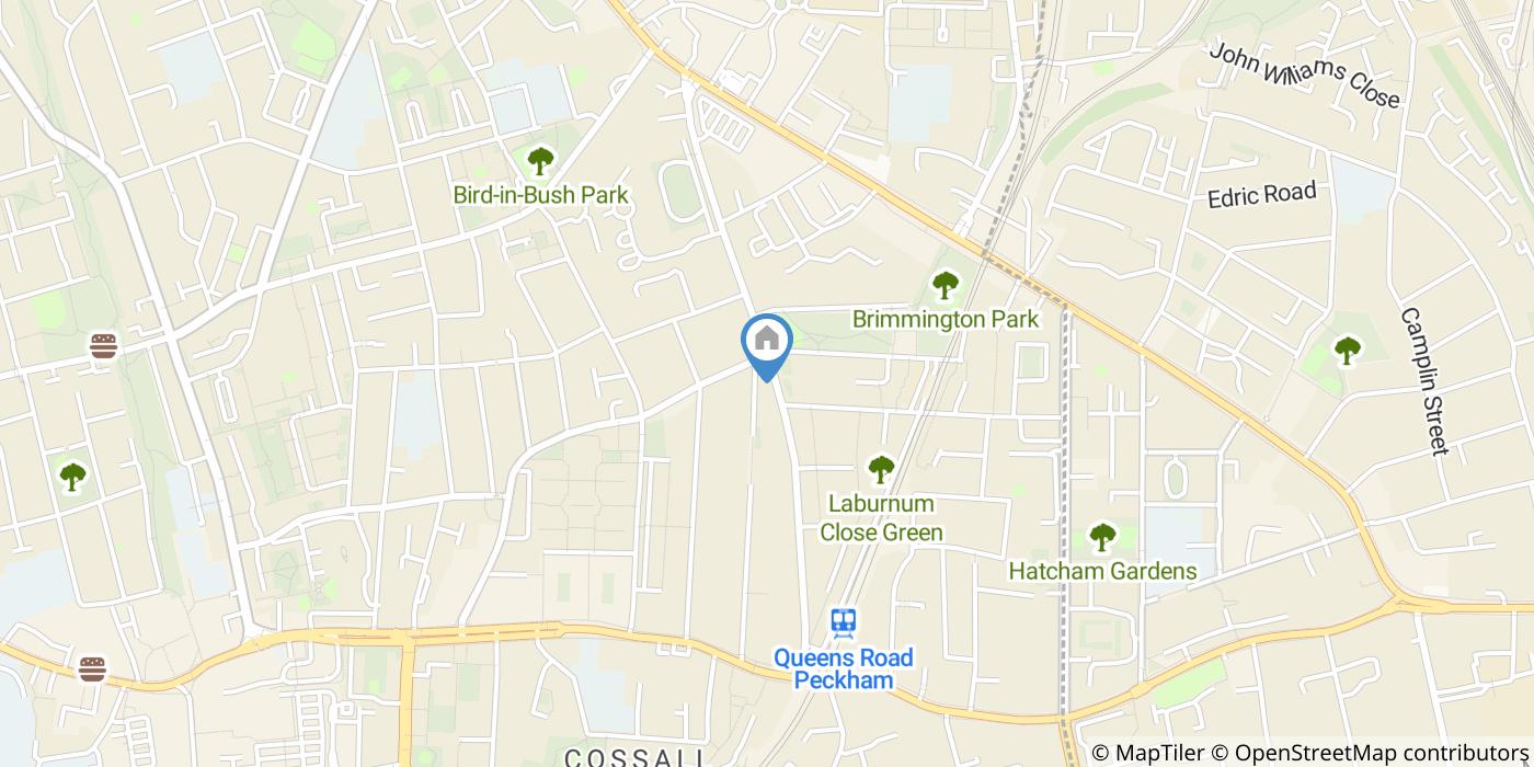 1 Bed Flat, Asylum Road, SE15