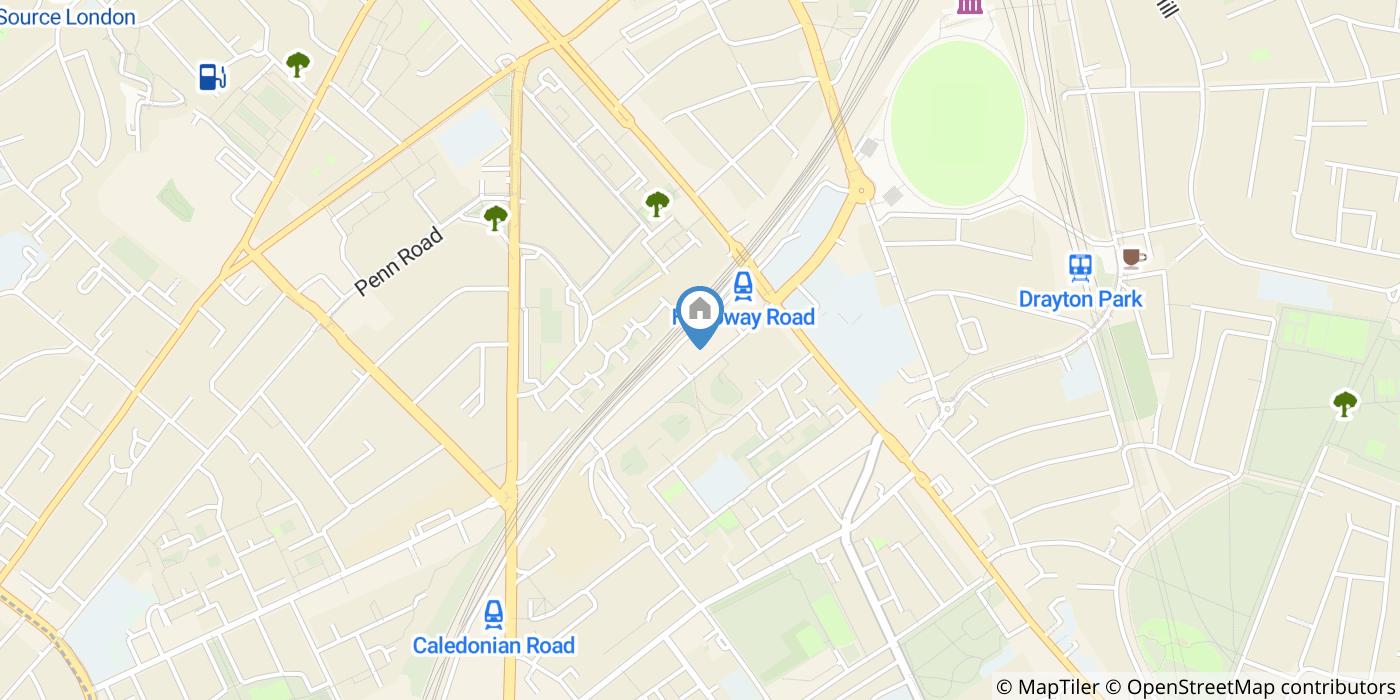 Room in a Shared Flat, Hornsey Street, N7