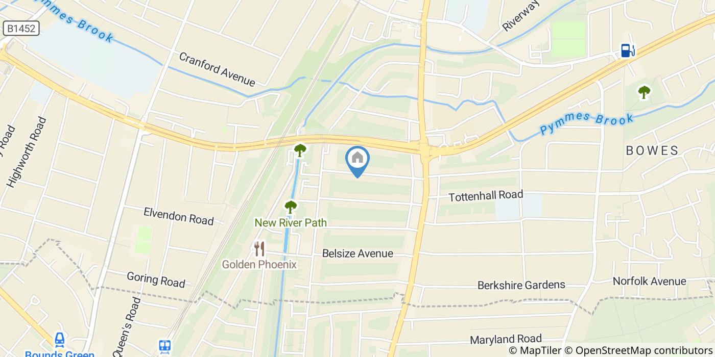 Room in a Shared House, Sidney Avenue, N13