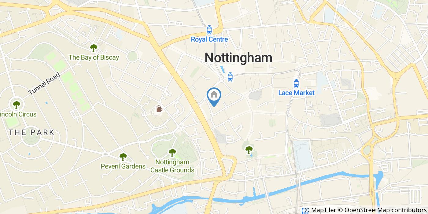 Studio Flat, Spaniel Row, NG1