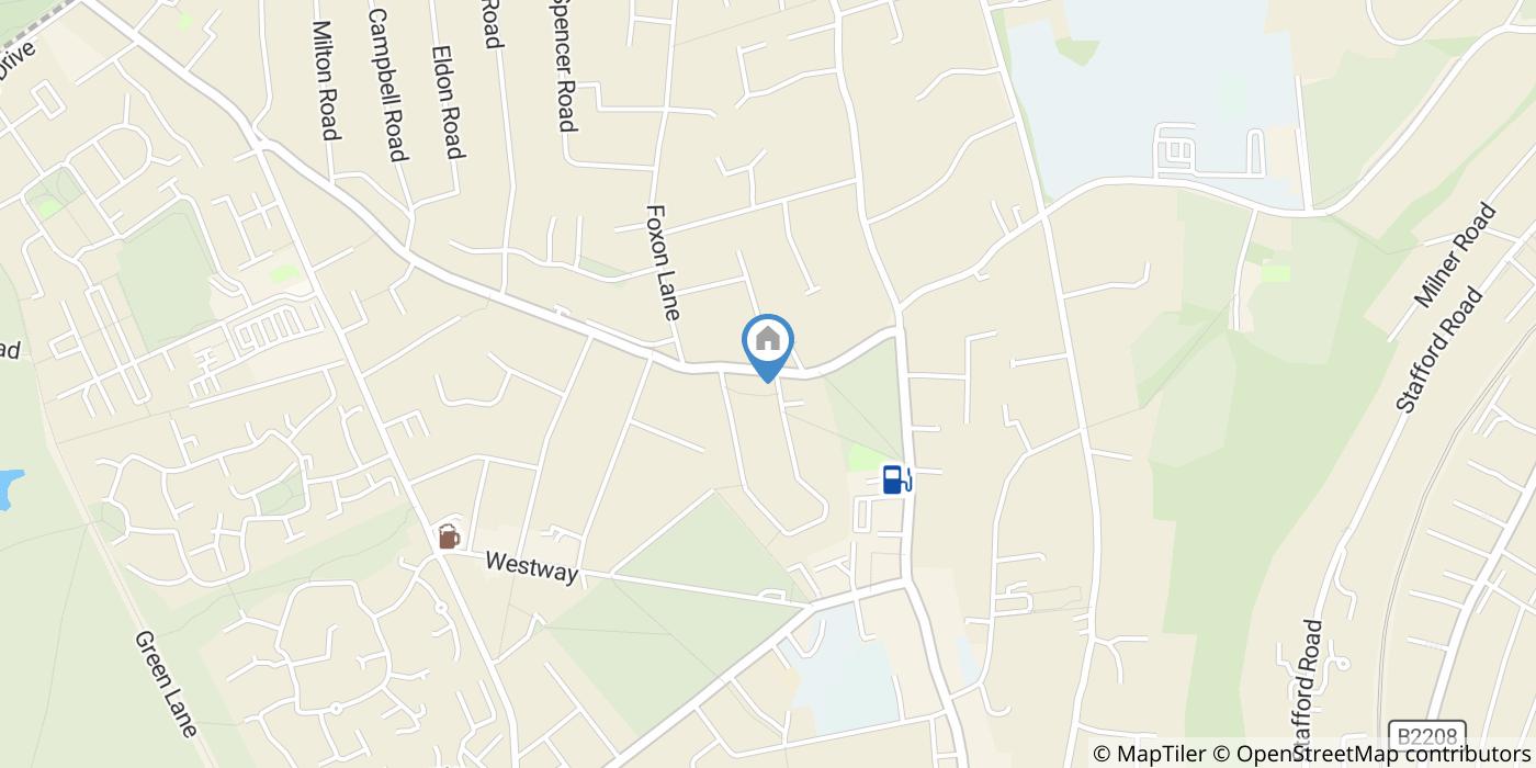 1 Bed Flat, B, CR3