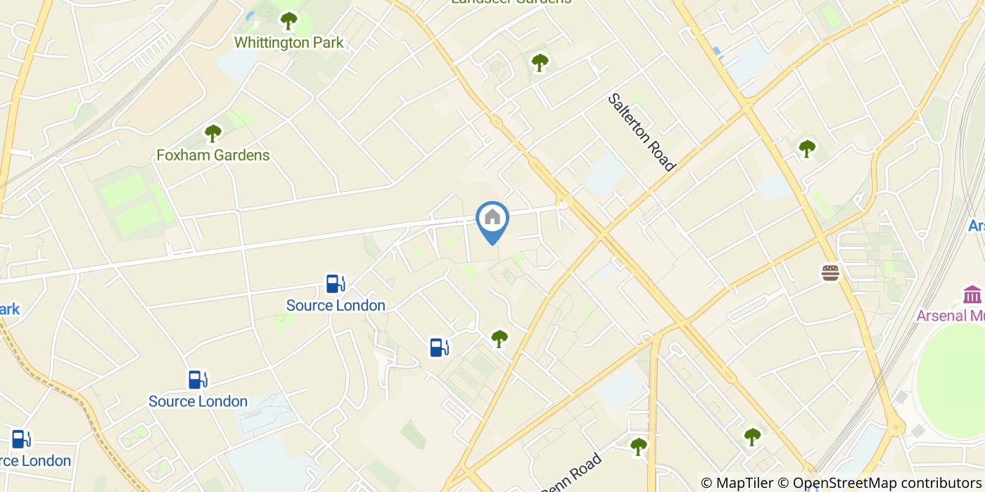Room in a Shared Flat, Mccall House, N7
