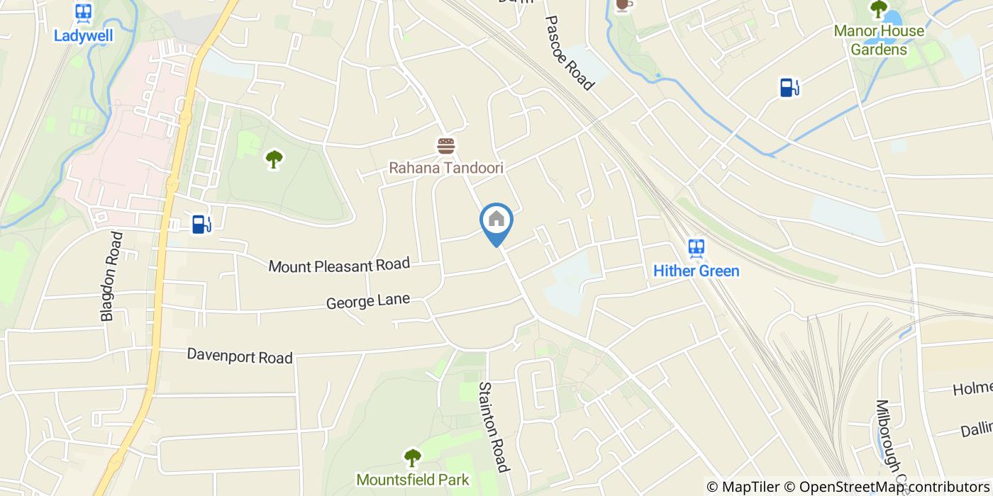 Studio Flat, Hither Green Lane, SE13