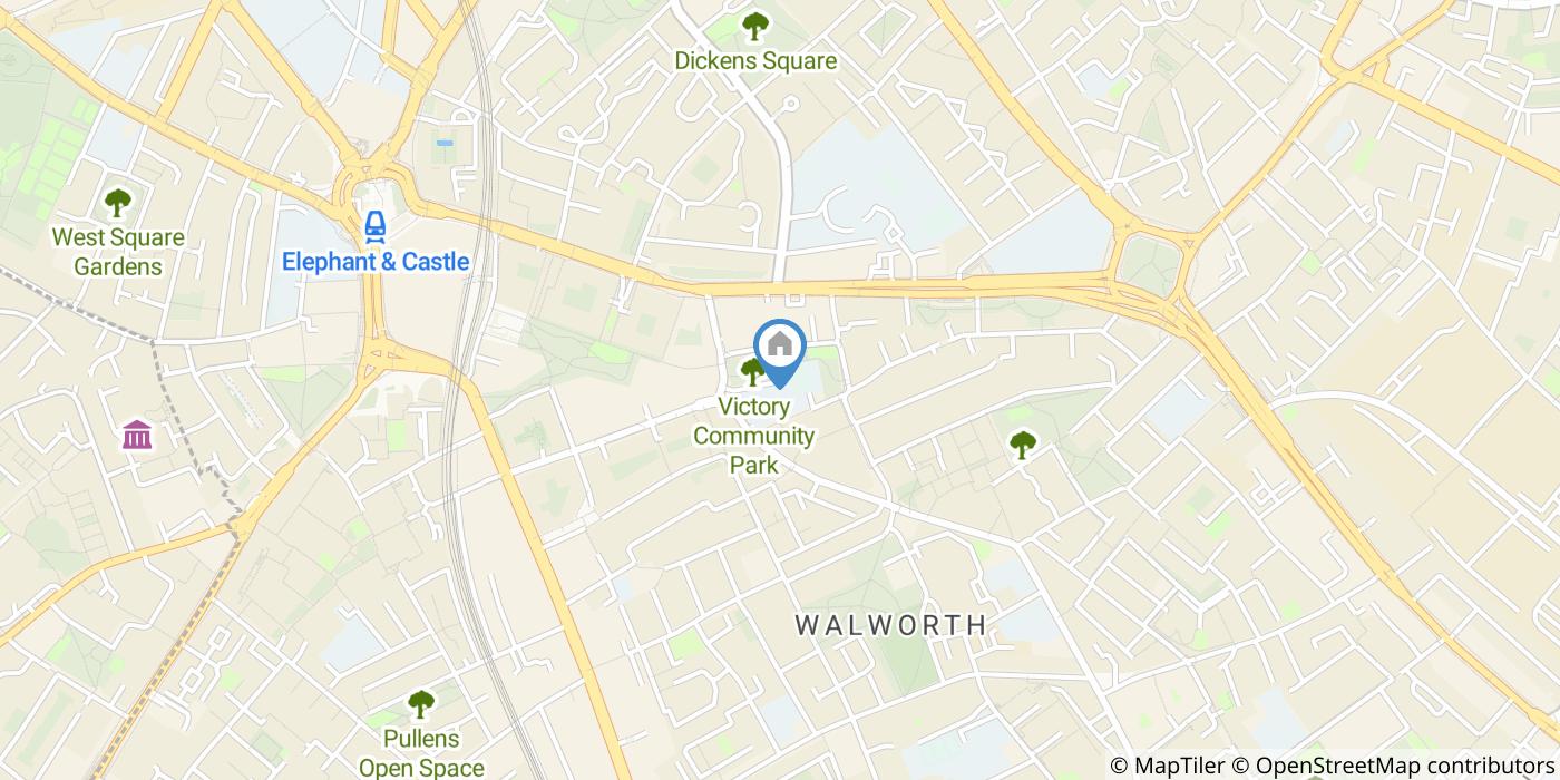 1 Bed Flat, Elba Place, SE17