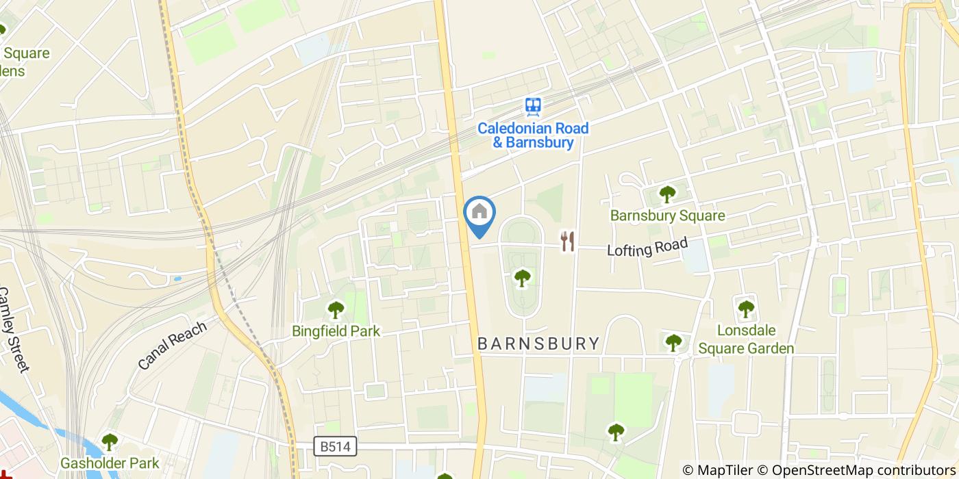 1 Bed Flat, Bridgeman Road, N1