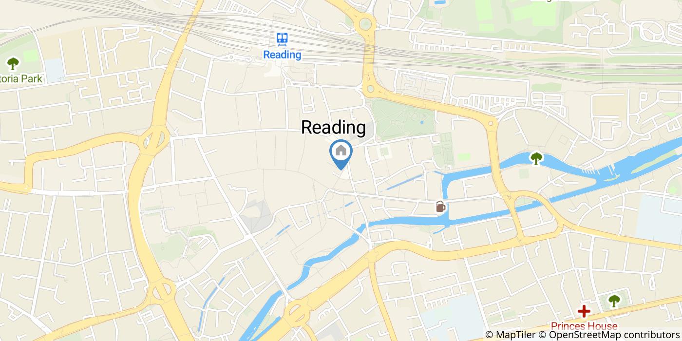 1 Bed Flat, Market Place, RG1