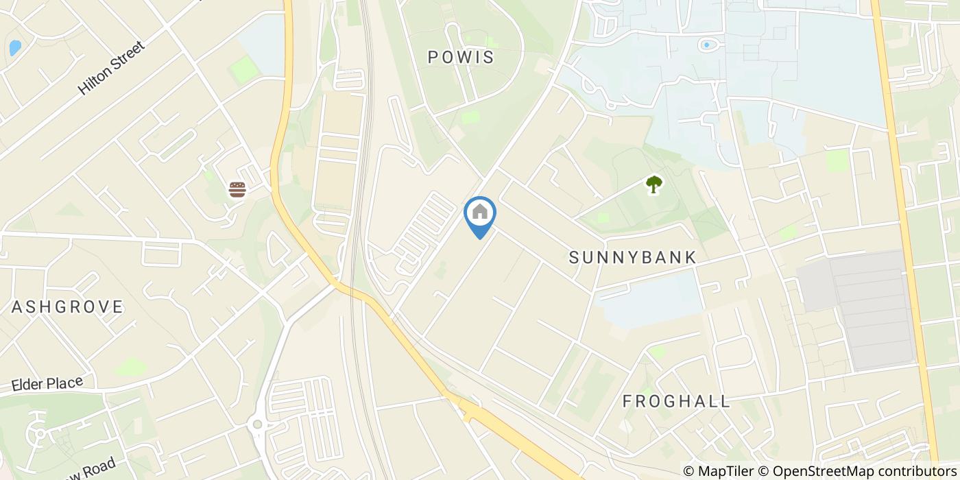 1 Bed Flat, Erskine Street, AB24