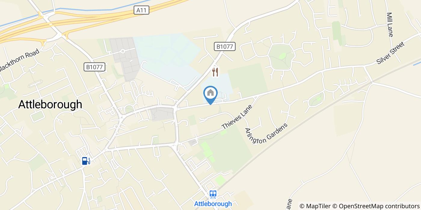 2 Bed Maisonette, Point House, NR17