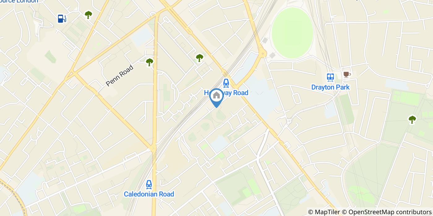 2 Bed Flat, Garand Court, N7