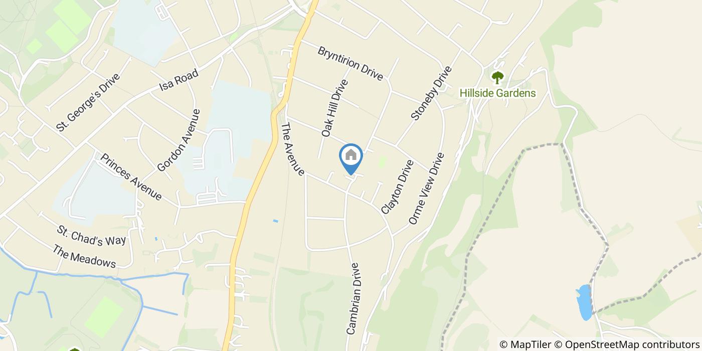 2 Bed Flat, Llys Chatsworth, LL19