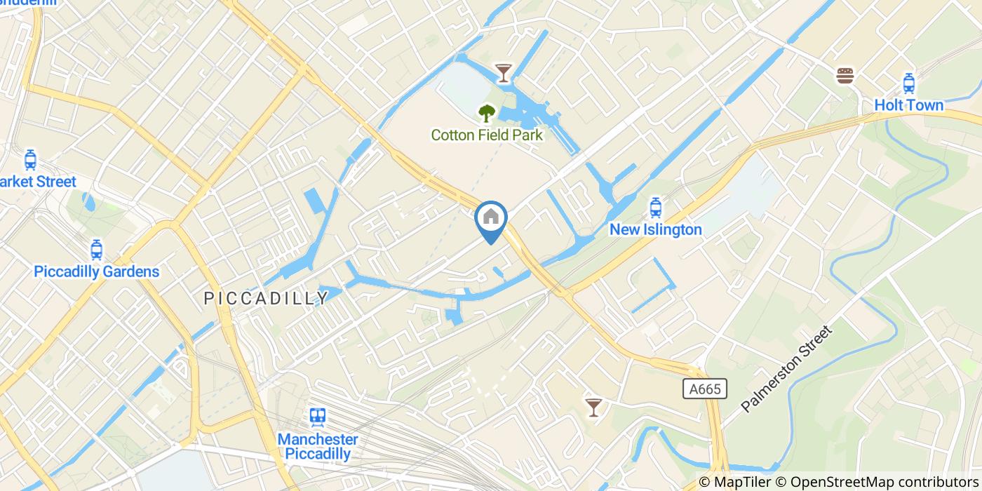 2 Bed Flat, Oxygen Tower, M1