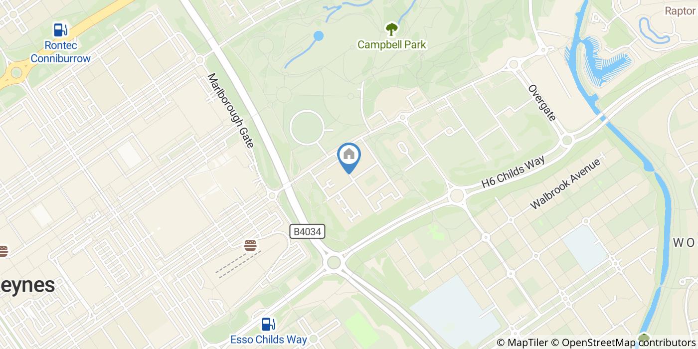1 Bed Flat, Nassau Court, MK9