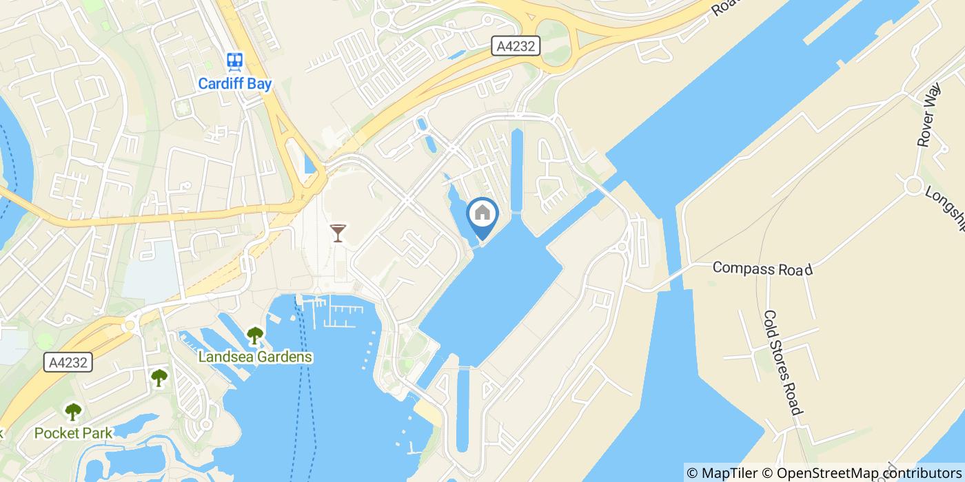 2 Bed Flat, Falcon Drive, CF10