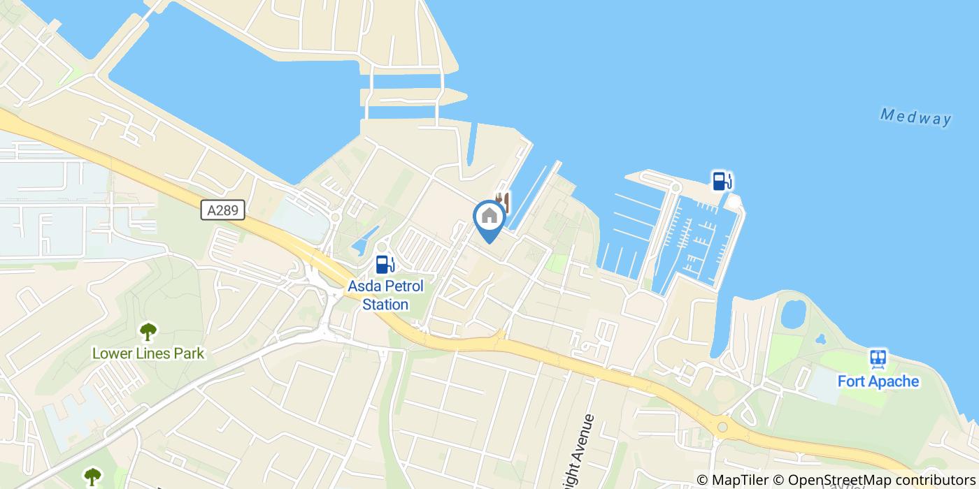 1 Bed Flat, Ocean Drive, ME7