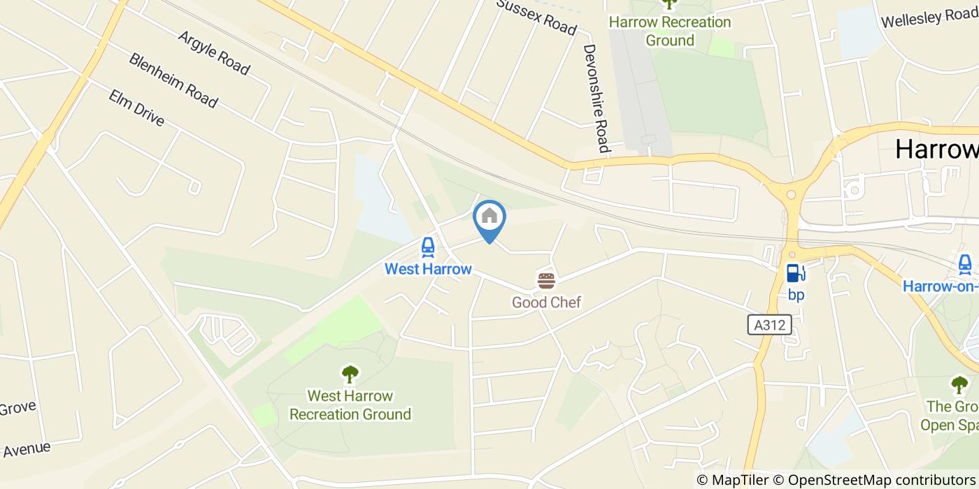 3 Bed End Terrace, Bouverie Road, HA1