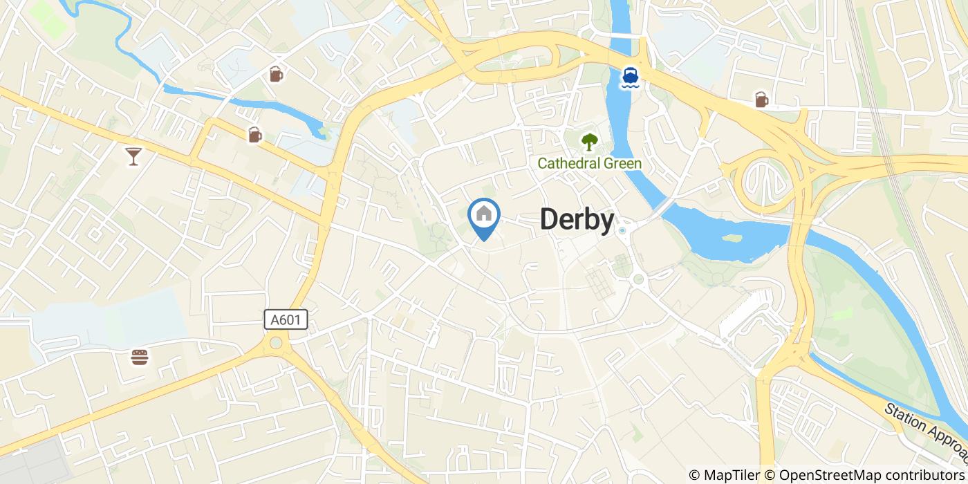 2 Bed Flat, Sadler Gate, DE1