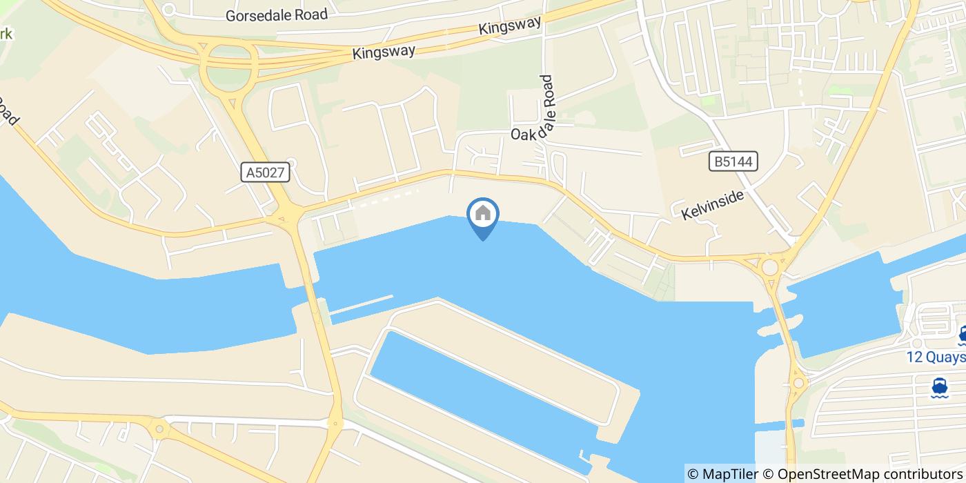 2 Bed Flat, East Float Quay, CH41