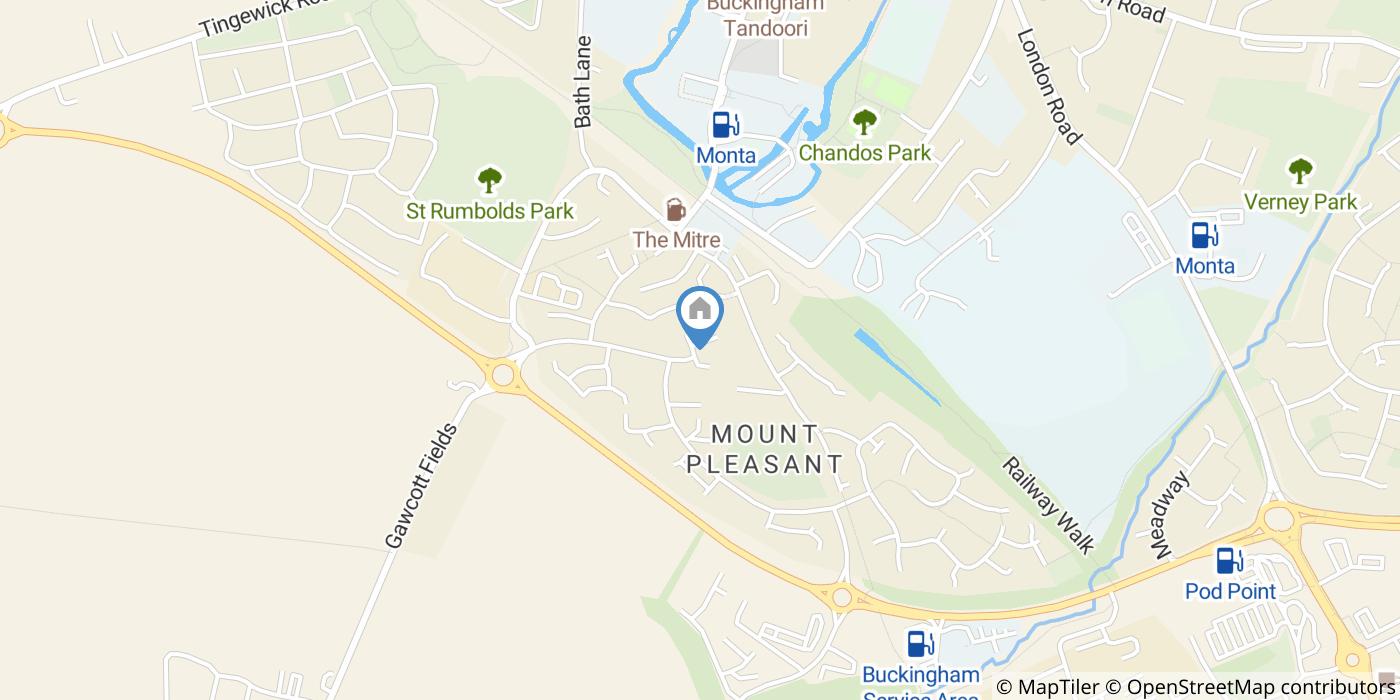 2 Bed Terraced House, Clover End, MK18